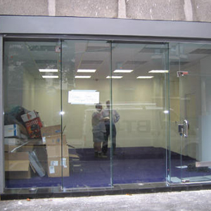 shop front door repair Hillsborough